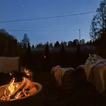 Nordic Eco Retreat With Sauna, Firepit And Slow Living בית נופש