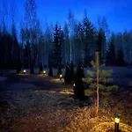 Nordic Eco Retreat With Sauna, Firepit And Slow Living בית נופש