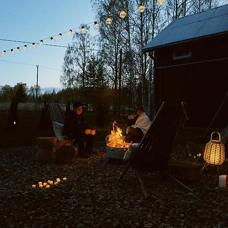 Nordic Eco Retreat With Sauna, Firepit And Slow Living Feriehus