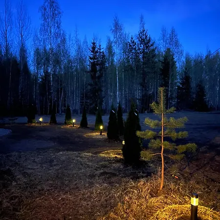 Nordic Eco Retreat With Sauna, Firepit And Slow Living 펜션