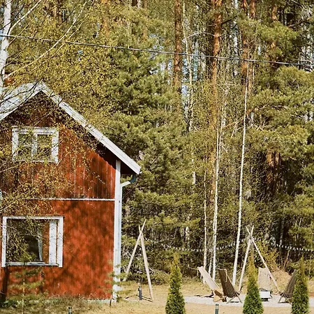 펜션 Nordic Eco Retreat With Sauna, Firepit And Slow Living Kesälahti