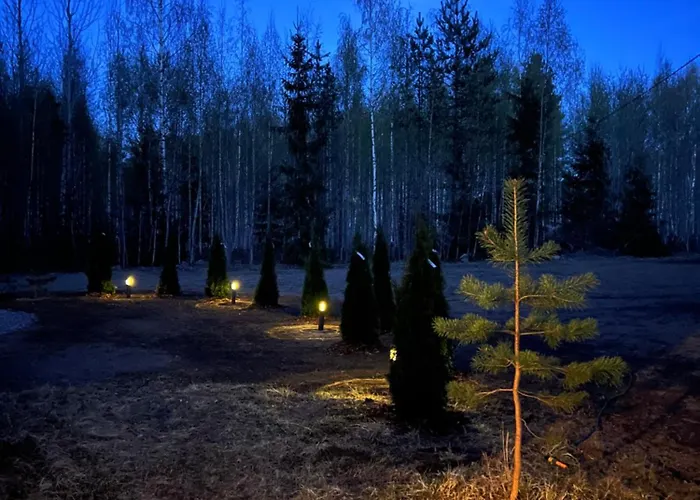 Nordic Eco Retreat With Sauna, Firepit And Slow Living 度假居