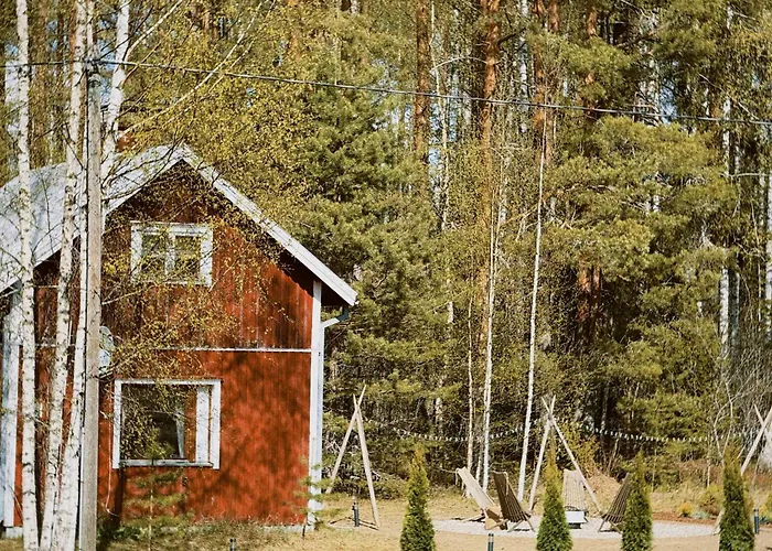 Feriehus Nordic Eco Retreat With Sauna, Firepit And Slow Living Kesälahti